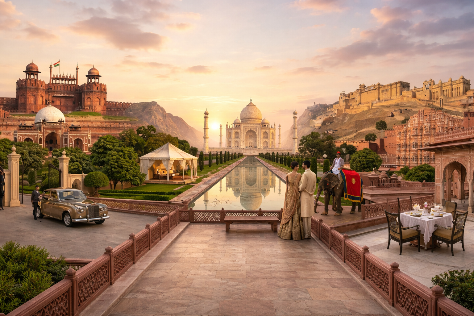 elite India tour packages from USA